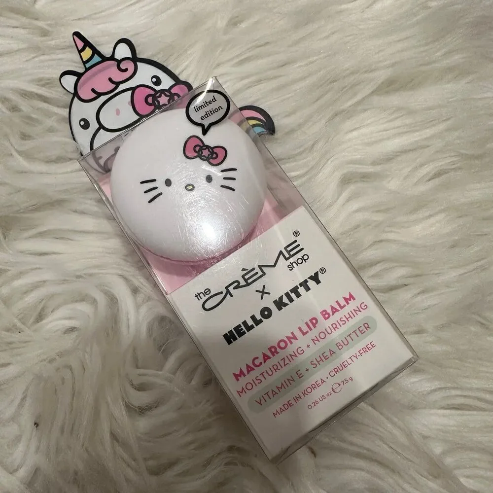 Hello Kitty macaroon lip balm